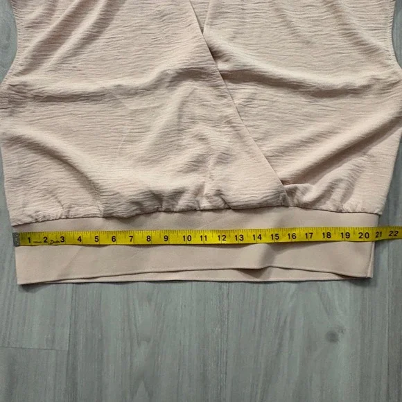 Calvin Klein Women Crinkle Knit Cardigan Duster Shawl Collar Open Front Pink XL - Picture 8 of 12